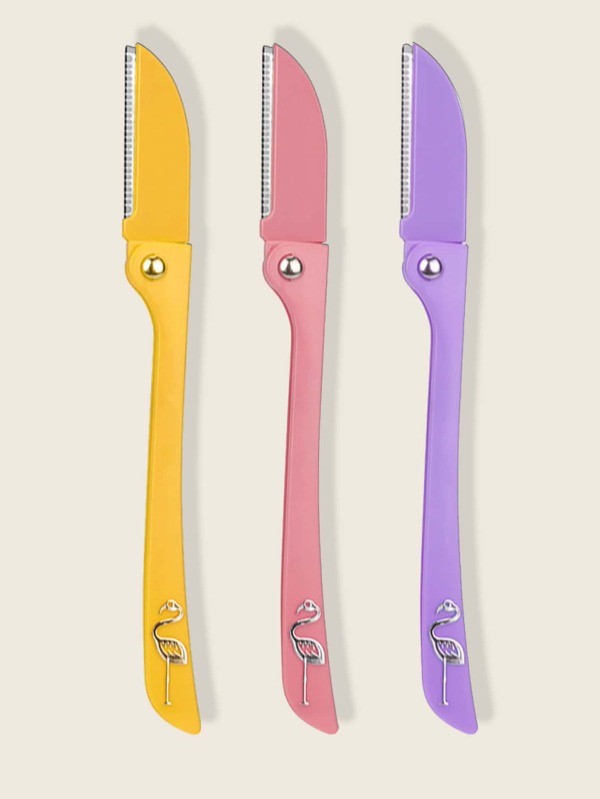 3pcs Random Color Eyebrow Trimmer | SHEIN