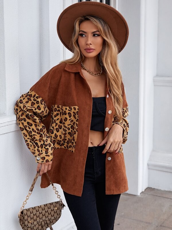 جاكيت تايغر بأزرار امامية | شي ان