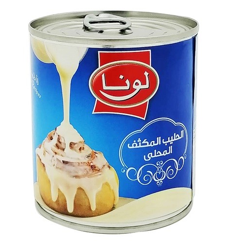 حليب لونا المكثف المحلى