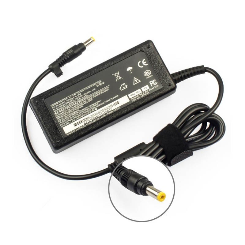 شاحن لابتوب | Adapter Laptop HP Output 18.5 3.5a Small Pin