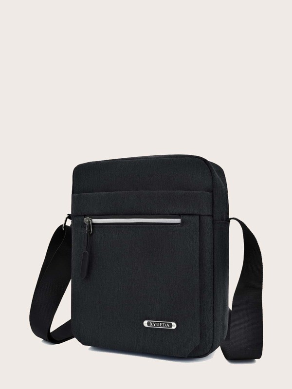 حقيبة كروس للرجال بسحاب أمامي | شي ان