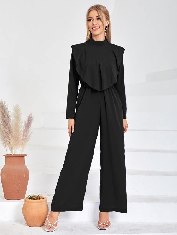 جمبسوت أنيق بسستة ولون موحد | شي ان