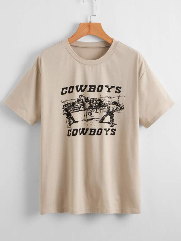 تيشرت مطبوع | شي ان