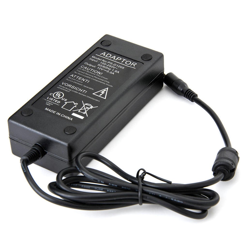 Camera Power Adapter 12V 5A 100V | وصلة شاحن كاميرا