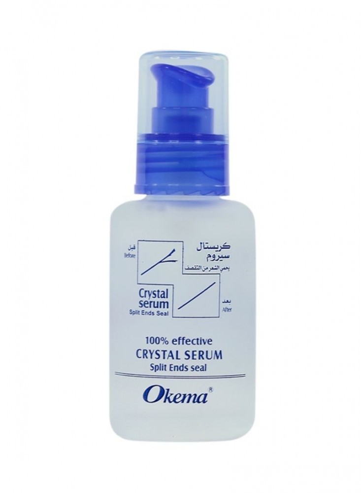 Crystal hair serum