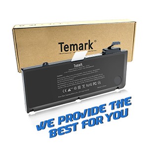 بطارية كمبيوتر محمول Temark New A1322 متوافقة مع MacBook Pro 13 بوصة A1278 (منتصف 2012 أوائل 2011 أواخر 2011 منتصف 2010 2009 إصدار) ، تناسب MC374LL / A MC375LL / A 020-6547-A 661-5229 661-5557