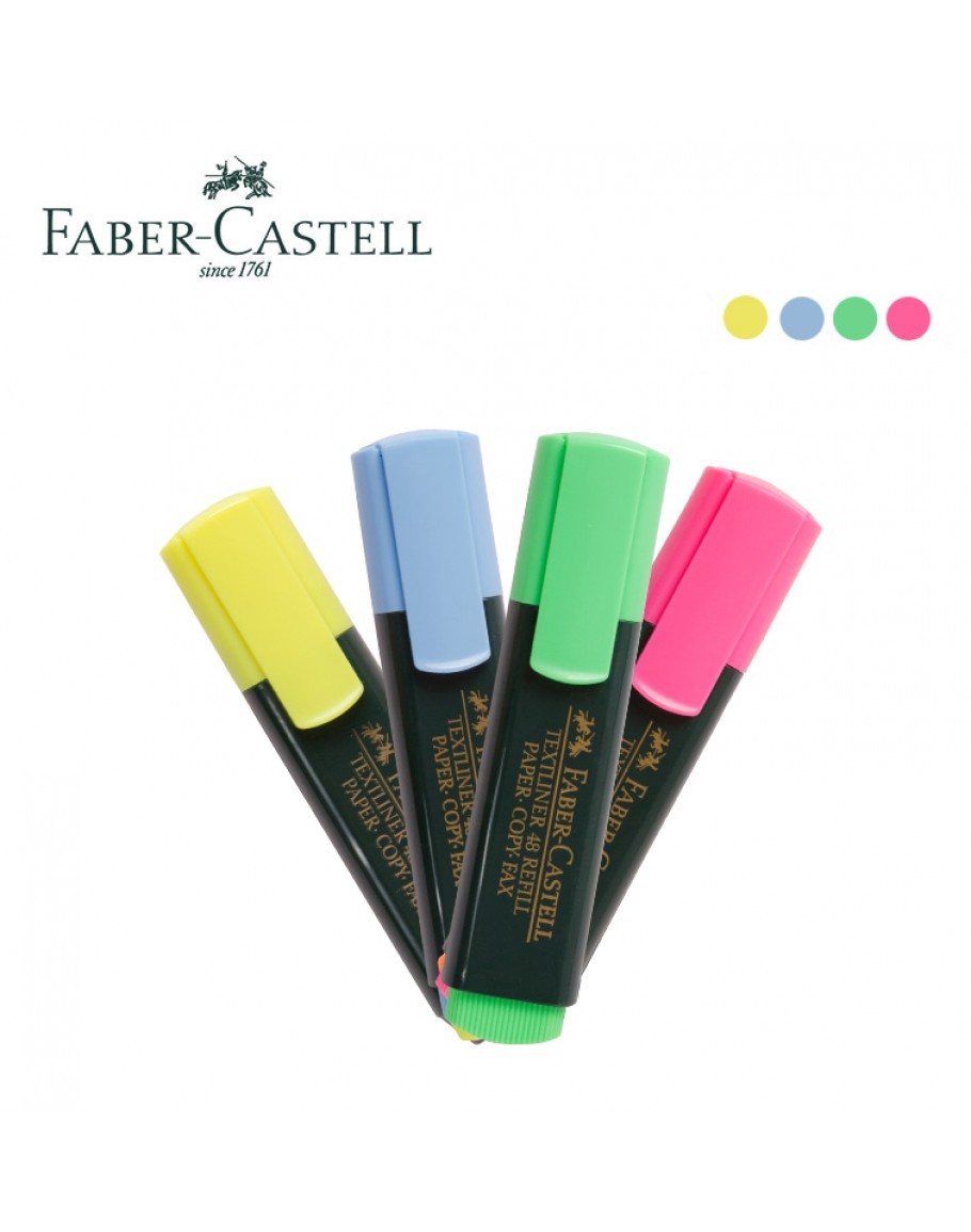 فابر كاستل أقلام تحديد النصوص | ألوان متعددة
