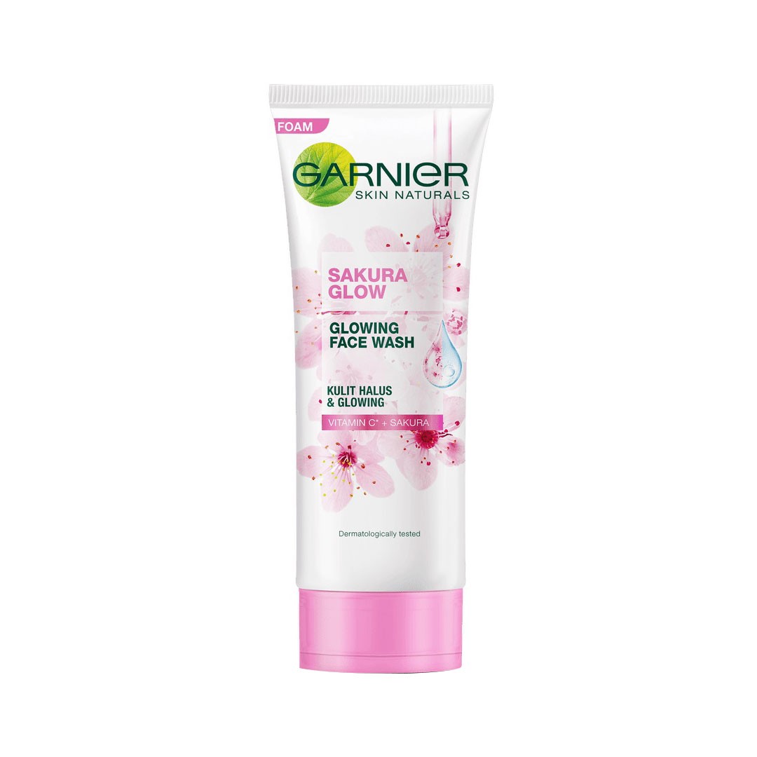 Garnier Sakura Glow Glowing Face Wash