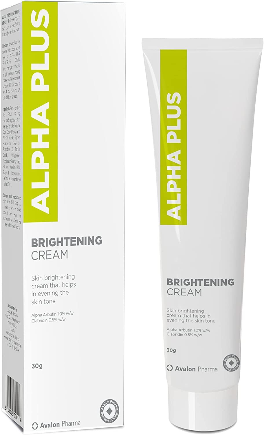 Alpha Plus Cream For Skin Lightening