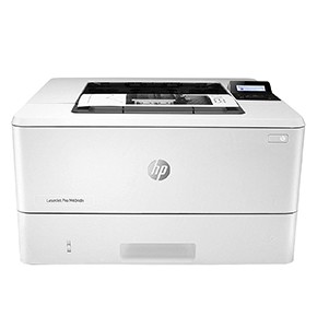 طابعة HP LaserJet Pro M404dn أحادية اللون ليزر مع إيثرنت مدمج وطباعة على الوجهين ، وتعمل مع Alexa (W1A53A)