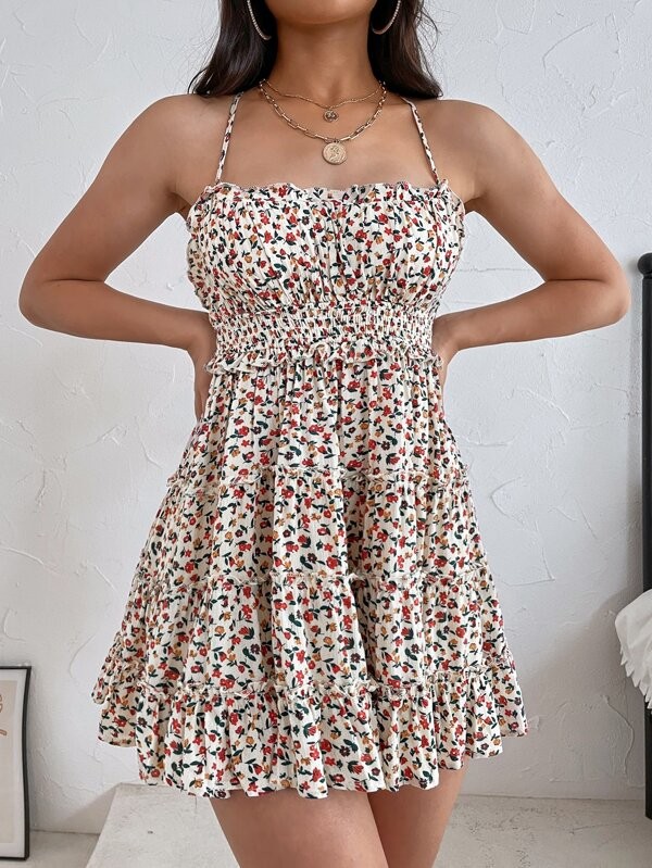 فستان بوهو بازهار صغيرة | شي ان