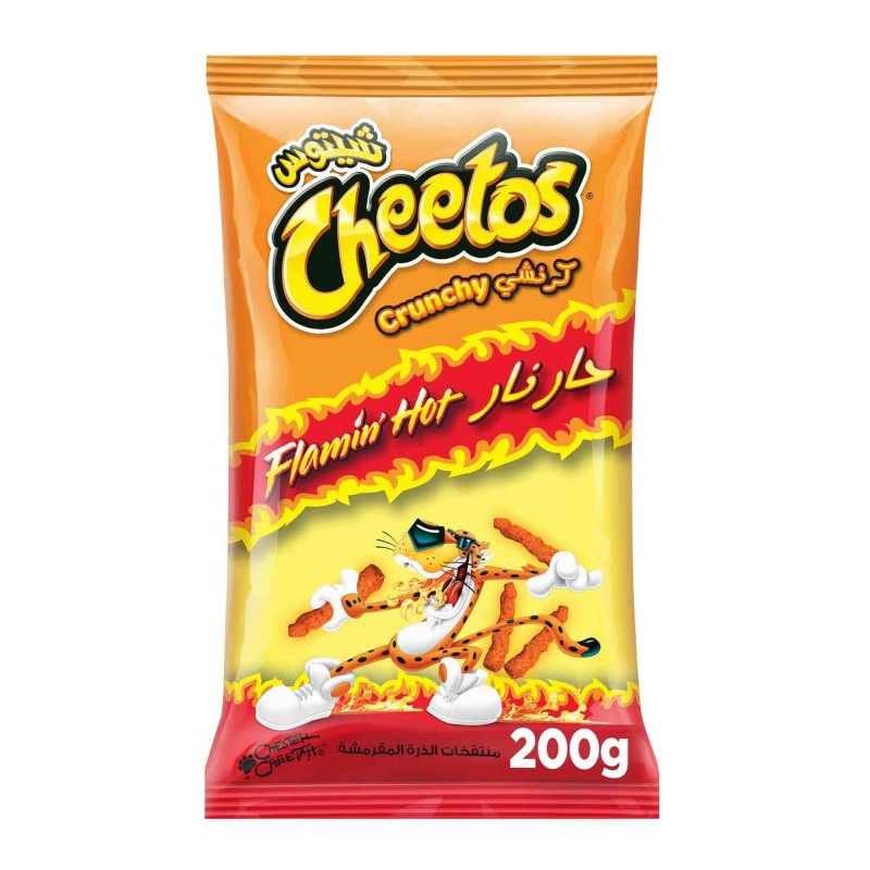 شيبس شيتوس كرانشي حار نار