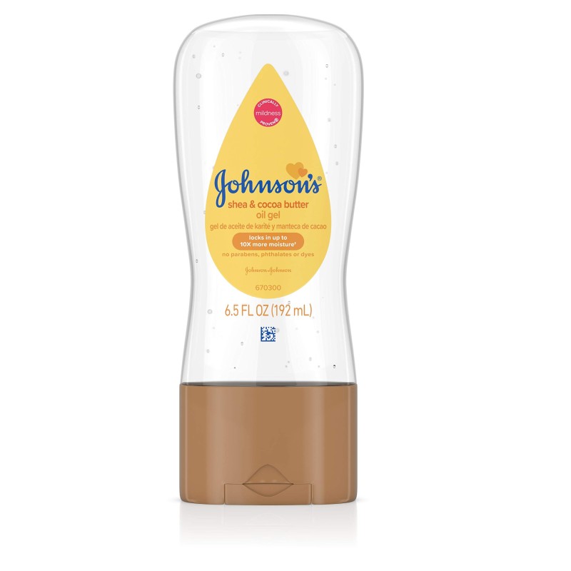 Johnson's Baby Oil Gel with Shea & Cocoa Butter