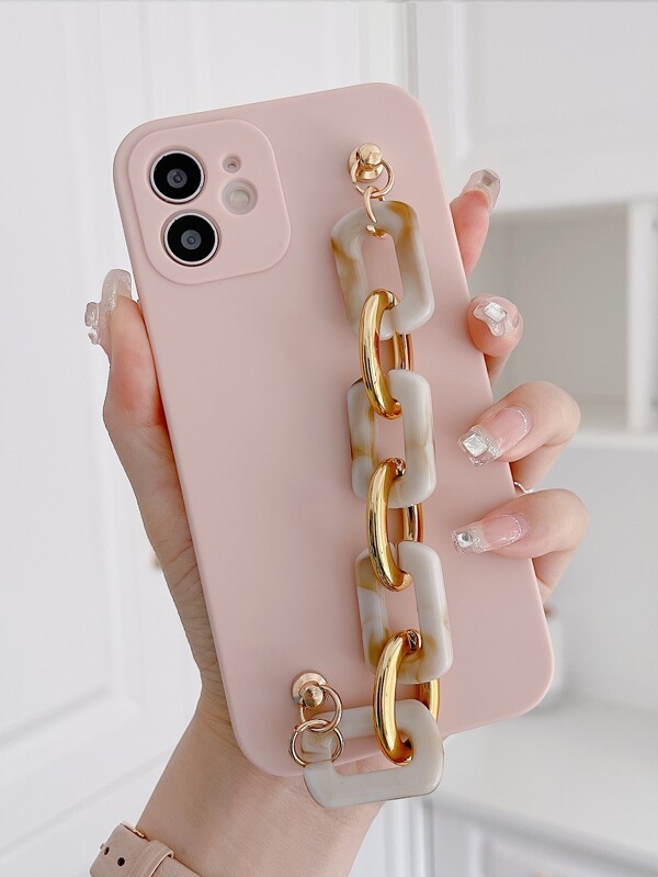 كفر هاتف ايفون بسلسلة يد خلفية | شي ان