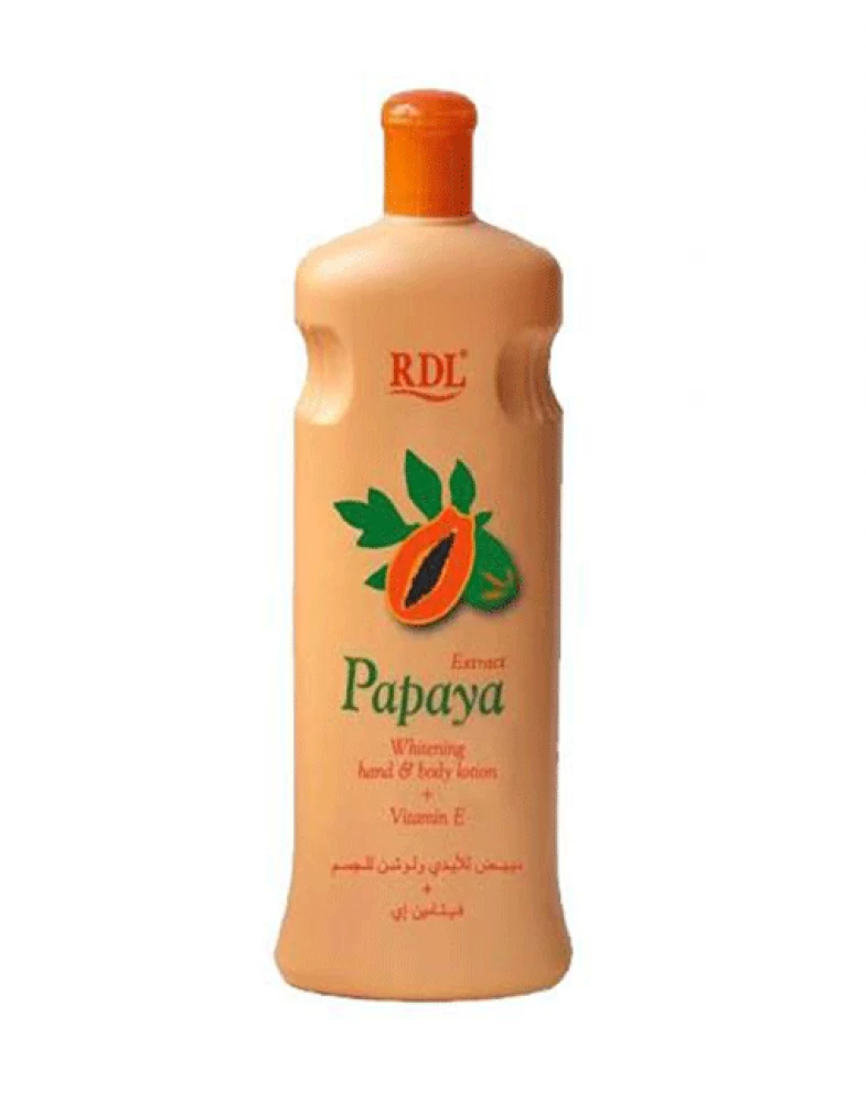 لوشن البابايا لتبييض اليدين والجسم
