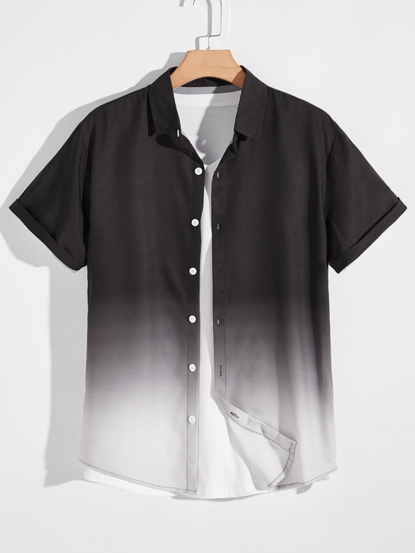 قميص روموي بنمط اومبير | شي ان