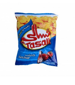 شيبس تسالي بالكاتشب